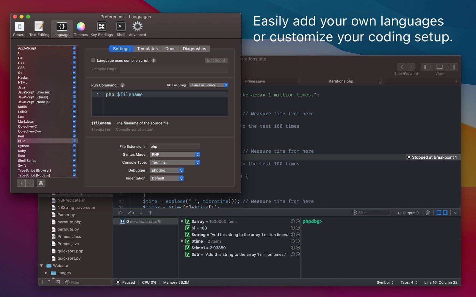 CodeRunner 4 screenshot 3